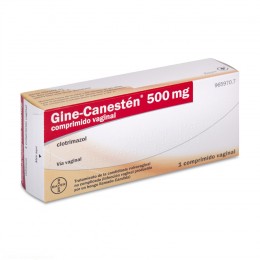 GINE-CANESTEN 500 mg COMPRIMIDO VAGINAL , 1 comprimido
