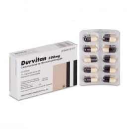 DURVITAN 300 mg CAPSULAS DURAS DE LIBERACION PROLONGADA, 10 cápsulas