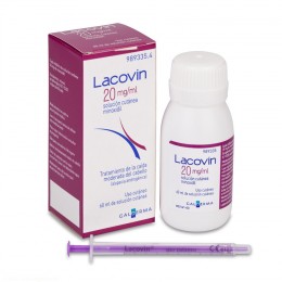 LACOVIN 20 mg/ml SOLUCIÓN CUTÁNEA , 1 frasco de 60 ml