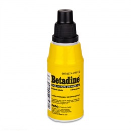 BETADINE SOLUCION DERMICA, 1 frasco de 125 ml